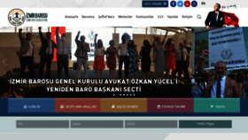 What Izmirbarosu.org.tr website looked like in 2021 (2 years ago)