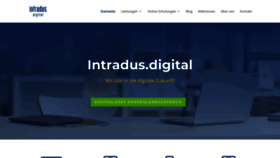 What Intradus.com website looked like in 2021 (2 years ago)