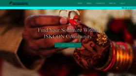 What Iskcondevoteemarriage.com website looked like in 2021 (3 years ago)