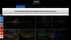 What Iamag.co website looked like in 2021 (2 years ago)