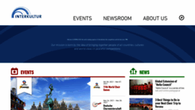 What Interkultur.com website looked like in 2021 (2 years ago)