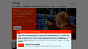 What Ing.com website looked like in 2021 (3 years ago)
