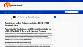 What Indiastudychannel.com website looked like in 2021 (2 years ago)