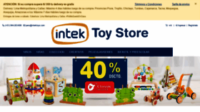 What Intekperutoystore.com.pe website looked like in 2021 (2 years ago)