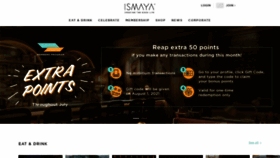 What Ismaya.com website looked like in 2021 (2 years ago)
