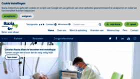 What Ikazia.nl website looked like in 2021 (2 years ago)