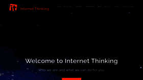 What Internet-thinking.com.au website looked like in 2021 (2 years ago)