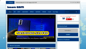 What Issamgsm.com website looked like in 2021 (2 years ago)