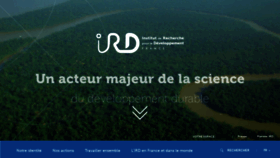 What Ird.fr website looked like in 2021 (2 years ago)