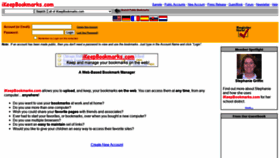 What Ikeepbookmarks.com website looked like in 2021 (2 years ago)