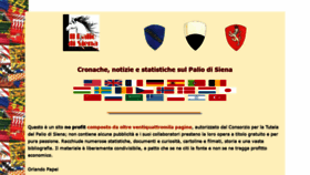 What Ilpalio.org website looked like in 2021 (2 years ago)