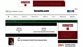 What Insidetoronto.com website looked like in 2021 (2 years ago)