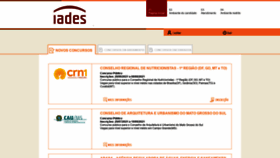 What Iades.com.br website looked like in 2021 (2 years ago)