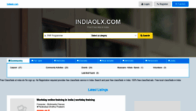 What Indiaolx.com website looked like in 2021 (2 years ago)