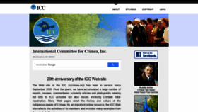 What Iccrimea.org website looked like in 2021 (2 years ago)