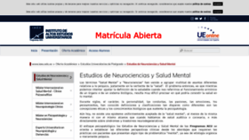 What Iaeu.org website looked like in 2021 (4 years ago)