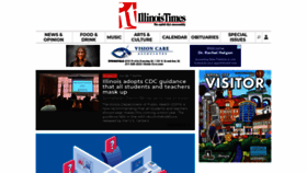 What Illinoistimes.com website looked like in 2021 (2 years ago)