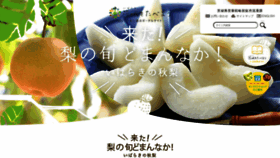 What Ibaraki-shokusai.net website looked like in 2021 (4 years ago)