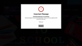 What Isd728.org website looked like in 2021 (3 years ago)