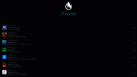 What Itweak.vip website looked like in 2021 (2 years ago)