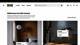 What Ikea.ch website looked like in 2021 (2 years ago)