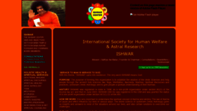 What Ishwarcenter.org website looked like in 2021 (2 years ago)