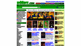 What Inmint.com website looked like in 2021 (4 years ago)