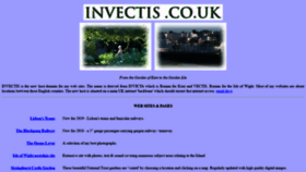 What Invectis.co.uk website looked like in 2021 (2 years ago)