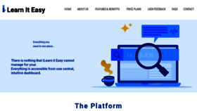 What Ilearniteasy.com website looked like in 2021 (2 years ago)