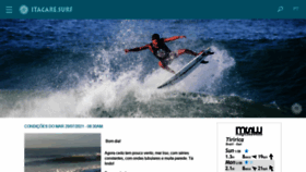 What Itacare.surf website looked like in 2021 (2 years ago)