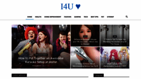 What I4u.com website looked like in 2021 (2 years ago)