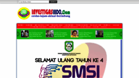 What Investigasindo.com website looked like in 2021 (2 years ago)