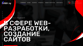 What Iprofi.kg website looked like in 2021 (2 years ago)