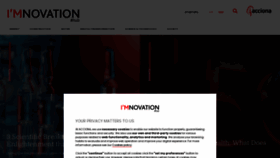 What Imnovation-hub.com website looked like in 2021 (2 years ago)
