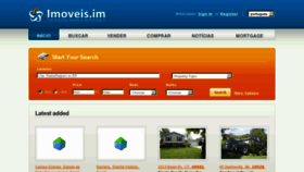 What Imoveis.im website looked like in 2011 (12 years ago)