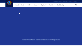What Itda.ac.id website looked like in 2021 (2 years ago)