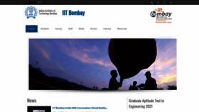 What Iitb.ac.in website looked like in 2021 (2 years ago)