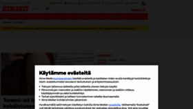 What Iltalehti.fi website looked like in 2021 (5 years ago)