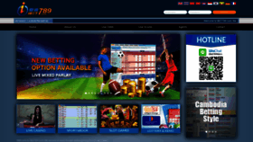 What Ibet789.net website looked like in 2021 (4 years ago)