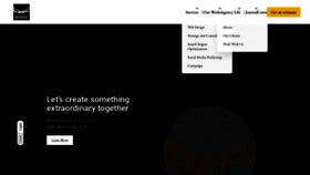 What Internest.agency website looked like in 2021 (2 years ago)