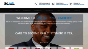 What Ijamexchange.com website looked like in 2021 (2 years ago)