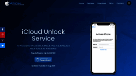 What Icloud-unlocker.com website looked like in 2021 (2 years ago)