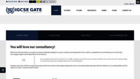 What Igcsegate.com website looked like in 2021 (2 years ago)