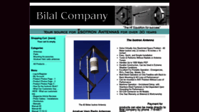 What Isotronantennas.com website looked like in 2021 (3 years ago)