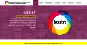 What Iassistdata.org website looked like in 2021 (2 years ago)