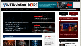 What Iotevolutionworld.com website looked like in 2021 (2 years ago)