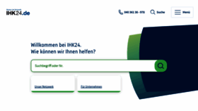 What Ihk24.de website looked like in 2021 (2 years ago)