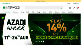 What Interwoodmobel.com website looked like in 2021 (4 years ago)