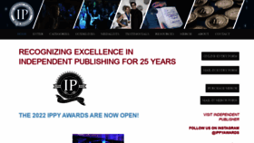 What Ippyawards.com website looked like in 2021 (2 years ago)