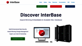 What Interbase.com website looked like in 2021 (2 years ago)
